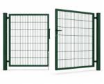  Poarta dubla DUOS zincata 2 x 5 m, panou 2D 5/4/5 mm, verde (MT-PD-2-5-V)