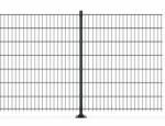  Panou gard DUOS 2D zincat 2, 03 x 2, 50 m, fir 5/6 mm, 46 bare verticale, antracit (MT-2D-5-6-46-A-2.03)