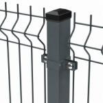  Panou gard 3D zincat 1, 73 x 2, 50 m, fir 4 mm, 46 bare verticale, gri antracit (MT-3D-G-1.73)