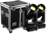 BeamZ Professional NEREID500 Set de 2 movinghead-uri hibrid in cutie de transport, LED alb de 542W, DMX, IP65, BeamZ Pro (152.068)