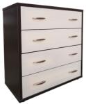 Spectral Mobila Comoda Torino cu sertare Wenge / Brad, 85 x 89 x 42 cm Comoda