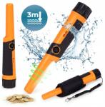  Pinpointer fémdetektor vízálló kézi detektor Led zseblámpával (GC-2006)