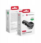 Forcell Carbon Autós töltő Usb Qc 3.0 18W Cc50-1A Fekete (244633)