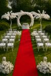 Plat Mocheta Evenimente Expo, Rosu, Latime 200 cm, 610 gr mp (PLAT-225) Covor