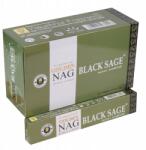 Vijayshree Golden Nag füstölő 15 g Fekete zsálya (GN BS)