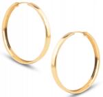 Goldmark Arany Klasszikus Karikafülbevaló Safír 32 MM 14K 585