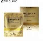3W Clinic Korea! 3W Clinic Mélyen Hidratáló Lapmaszk Kollagénnel és Arannyal