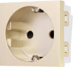 Luxion Priza Schuko modulara 2M Luxion aurie, standard italian (LXI-045G)