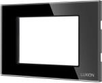Luxion Rama din sticla securizata Luxion cu suport 3M, negru, standard italian (LXI-GF003B)