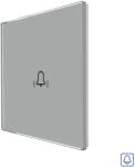 Luxion Panou sonerie touch din sticla securizata gri Luxion (LX-GP012GY)