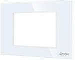 Luxion Rama din sticla securizata Luxion alba cu suport 3M, standard italian (LXI-GF003W)