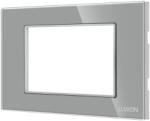 Luxion Rama din sticla securizata Luxion gri cu suport 3M, standard italian (LXI-GF003GY)