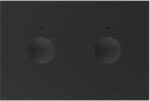 LIVOLO Intrerupator dublu touch Livolo negru, standard italian, serie noua (C9-VL-FC2-3BP)