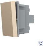 LIVOLO Modul întrerupator mecanic simplu cu reset Livolo, auriu, serie noua (C7-VL-FCMH-1AP)
