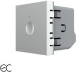 LIVOLO Modul întrerupator simplu Zigbee EC cu touch Livolo, gri (C7-VL-FC1Z2-2IP)