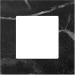 Luxion Rama simpla LUXION din marmura naturala neagra pentru module compatibile (M1-1FMB)