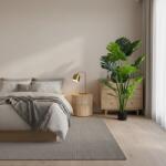  Planta artificiala Monstera Deliciosa cu frunze bogate, 160 cm, verde (AT1CT-IM1P-PL1D-GBRG106)