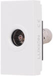 Luxion Modul priza TV Luxion 1M alb, standard italian pentru rame din sticla (LXI-032W)