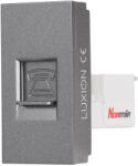 Luxion Modul priza telefon 1M Luxion gri, standard Italian pentru rame LUXION (LXI-037GY)