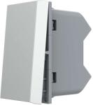 LIVOLO Intrerupator simplu mecanic cap cruce Livolo, modul gri (C7-VL-FCMM10A-1I)