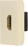 Luxion Modul priza HDMI Luxion 1M auriu, standard italian pentru rame LUXION (LXI-069G)