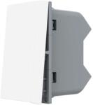 LIVOLO Modul întrerupator mecanic cap cruce Livolo, alb, pentru doza standard (C7-VL-FCMM10A-1W)