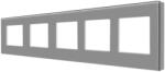 Luxion Rama cvintupla Luxion din sticla securizata, gri, pentru module (LX-M1-5FGY)