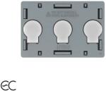 LIVOLO Modul intrerupator triplu touch Livolo ZigBee EC, standard italian (C9-VL-FC3Z2-3G)