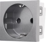 Luxion Priza Schuko modulara 2M Luxion gri, standard italian (LXI-045GY)