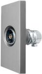 Luxion Priza TV modulara 1M Luxion, gri, compatibila cu rame din sticla (LX-MP026GY)