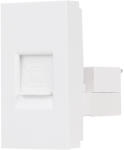 Luxion Priza telefon modulara 1M Luxion alb, standard italian pentru rame LUXION (LXI-037W)