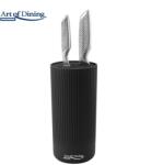 Heinner Bloc Cutite Universal H23 Cm, Negru, Art Of Dining By (hr-gl-h22bln)