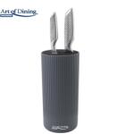 Heinner Bloc Cutite Universal H23 Cm, Gri, Art Of Dining By (hr-gl-h22blg)