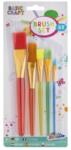 Grafix Set 5 pensule pentru pictura Basic Craft (8715427062174)