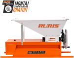 Ruris Zdrobitor manual de struguri cu desciorchinare RURIS HT100, cuva 57 L, 800-1000 kg h, role aluminiu (10000RHT25A)