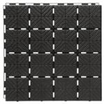 Prosperplast Kerti járólap EASY SQUARE 1, 5 m2, fekete IES40 (PRIES40-S411)
