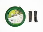 Bradas Láthatatlan szegélyléc 2 az 1-ben 10 m x 50 mm, zöld (szögekkel együtt) (BROBEGR5010SET)