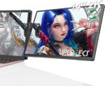 Uperfect 14" 2k QHD hordozható monitor, 2240x1400, 1200: 1, IPS, laptophoz