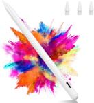 Variglas Stylus for iPad 2018-2026, 2 x Fast Charging, Pixel-Perfect Accuracy, Palm Rejection, compatible with iPad 11(A16)/10/9/8/7/6, Pro M5/M4/13/12.9/11, Air 3/4/5/M2/M3/M4(2026), Mini 5/6/7 - V-ZG-Pen-01 