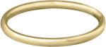 Troli Aranyozott minimalista acél gyűrű Gold 50 mm
