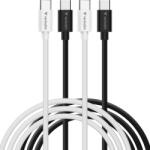 Verbatim 32391 USB 2.0 1 M USB C 0, 48 Gbit/s 60 W Fekete, Fehér USB kábel (32391)