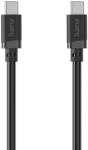 Hama 00201808 USB 2.0 2 M USB C 0, 48 Gbit/s Fekete USB kábel (201808)