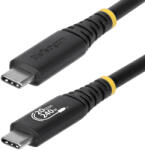 StarTech StarTech. com CC2M20GUSB4TP USB4 Gen 2x2 2 M USB C 20 Gbit/s 240 W Fekete USB kábel (CC2M20GUSB4TP)