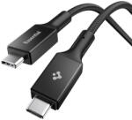 Spigen Essential EB10010CC USB 3.2 Gen 1 (3.1 Gen 1) 1 M USB C 5 Gbit/s 100 W Fekete USB kábel (ACA09459)