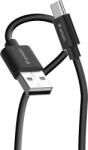 Verbatim 32393 USB 2.0 1 M USB A USB C 0, 48 Gbit/s 18 W Fekete, Fehér USB kábel (32393)