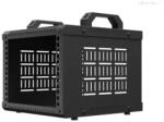 Lanberg OR10-2304-B 10" 4U 280x300 MAX: 60kg nyitott mini fekete rack szekrény (OR10-2304-B) - digital24