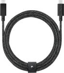 Native Union Belt USB 2.0 2, 4 M USB C 0, 48 Gbit/s 240 W Fekete USB kábel (BELT-PRO2-COS-NP)
