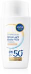 Nivea SUN Ultra Light gyengéd tonizáló fluid SPF 50+ árnyalat Light 40 ml