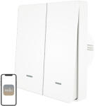 Moes ZS-B-EU2 ZigBee 2-csatornás világításkapcsoló (ZS-B-EU2-WH-MS)