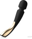 LELO Smart Wand 2 - nagy - akkus, masszírozó vibrátor (fekete) (7350075027796)